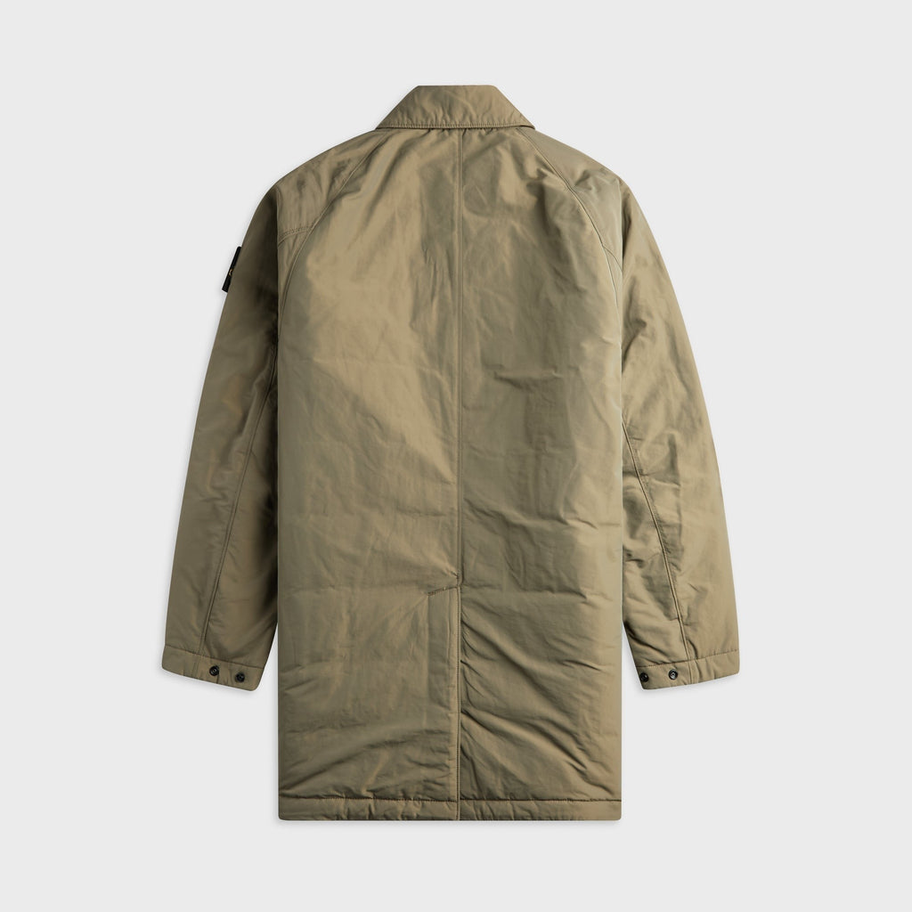 Stone Island All-Weather Cotton Canvas_S.I. Trench Coat - Military Green