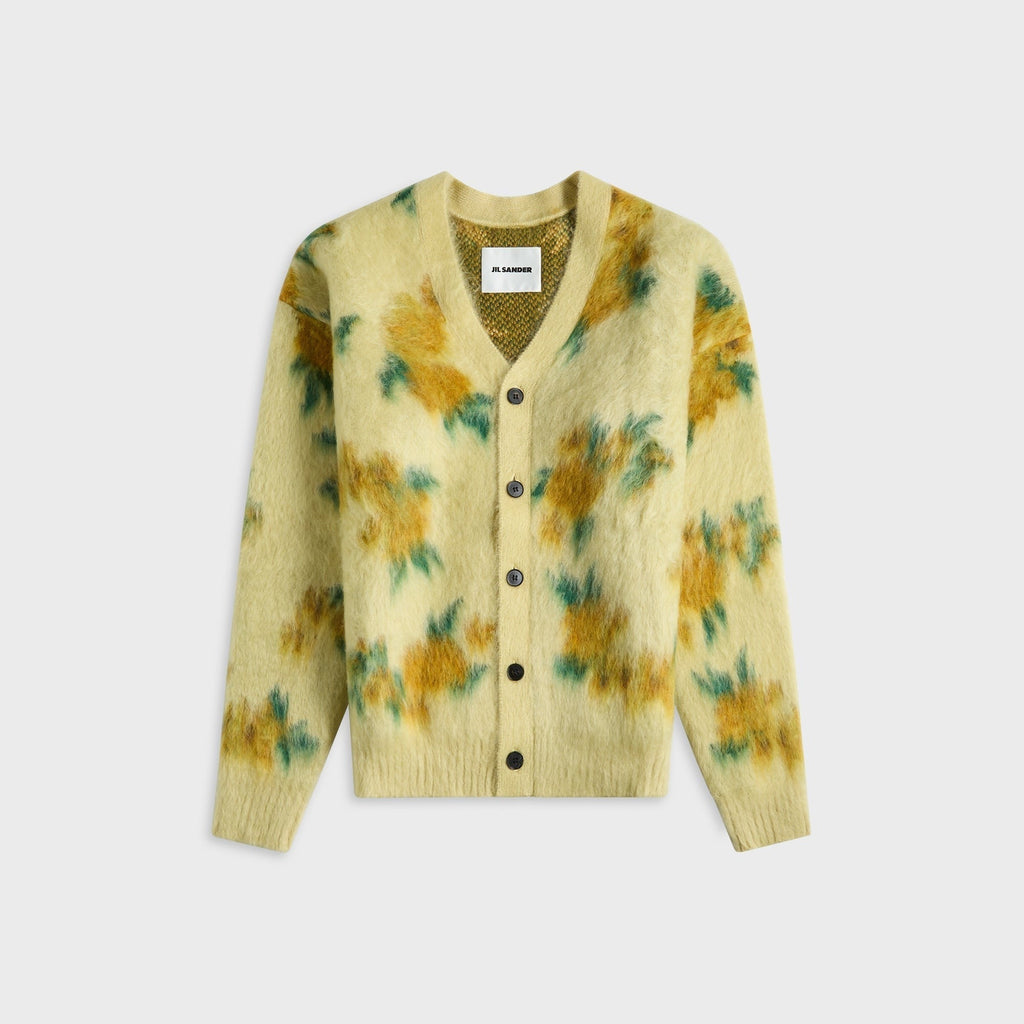 Jil Sander V-Neck Cardigan - Flower Field