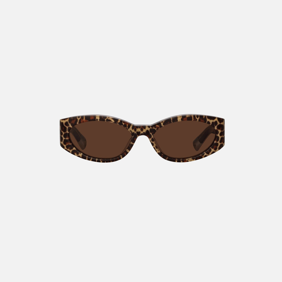 Jacquemus Ovalo Frames - Leopard