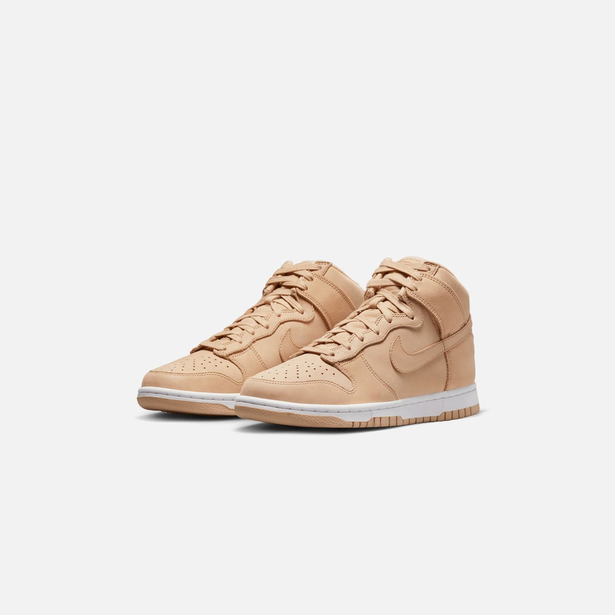 Nike WMNS Dunk High PRM - Vachetta Tan / Cavhetta Tan / White