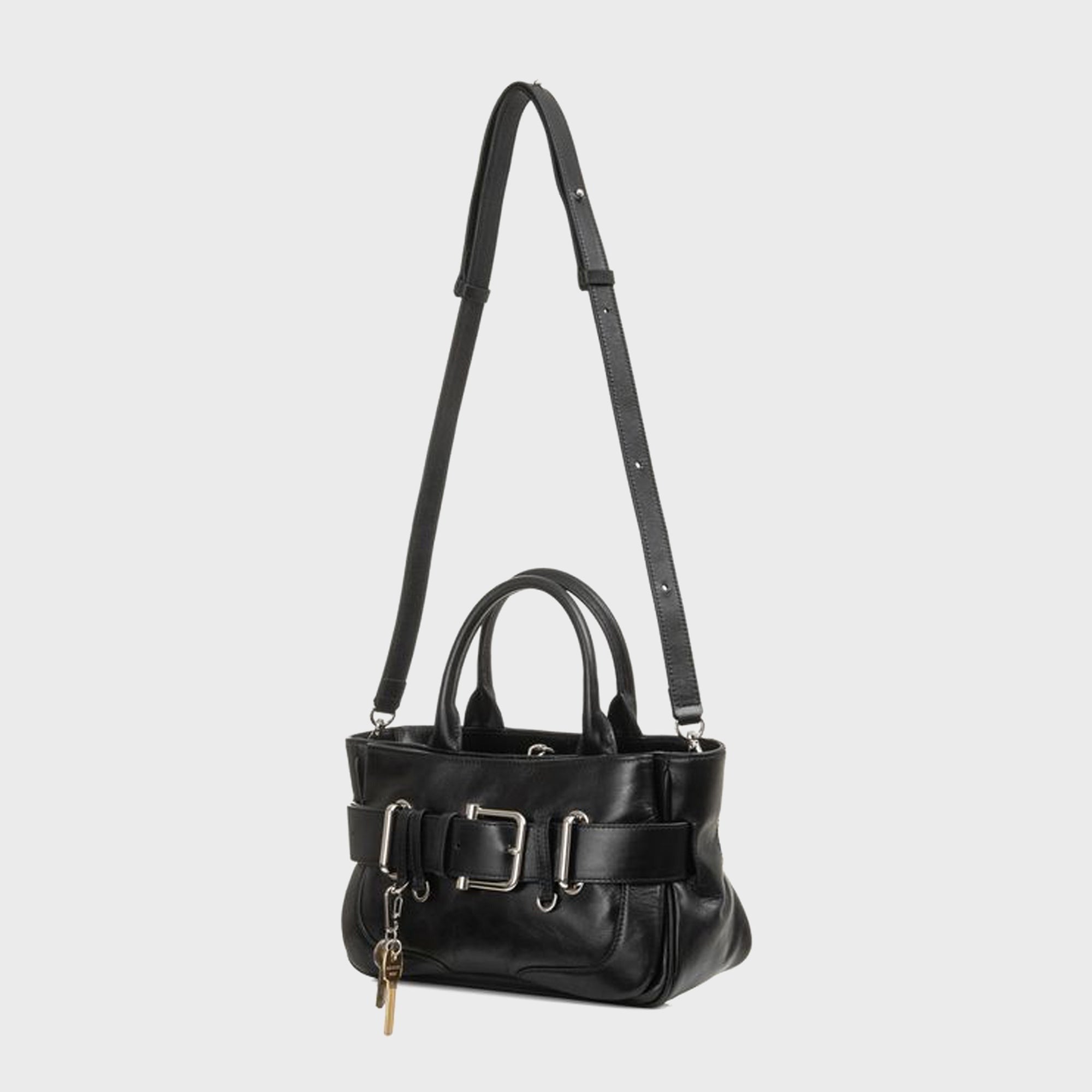Osoi Tote Brocle Mini Bag - Stone Black