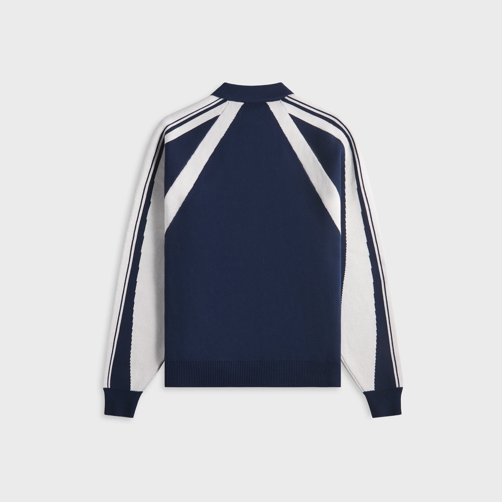 Metalwood Knit Football Top - Navy