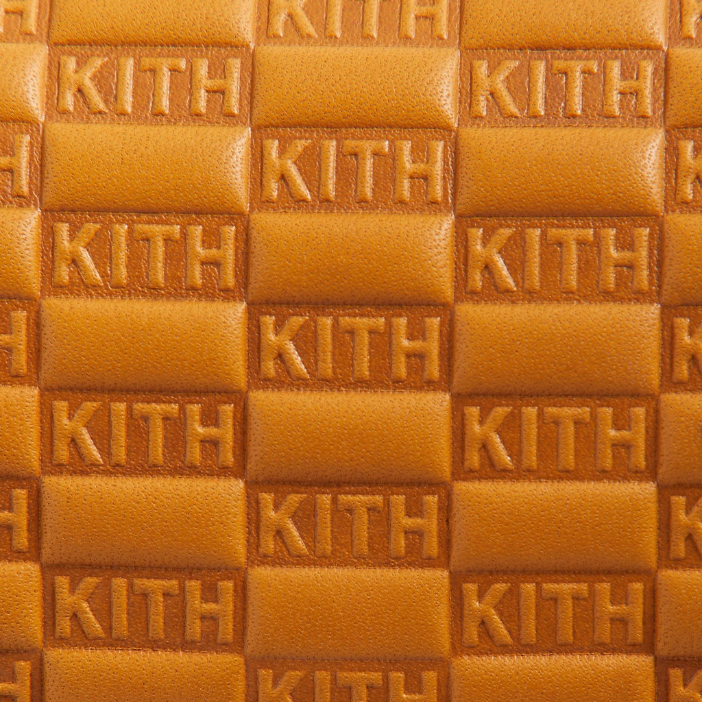 Kith for BMW Leather 3-Watch Roll - Camel