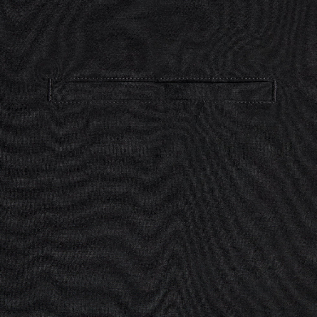Kith Cupro Linen Long Sleeve Caelan Shirt - Black