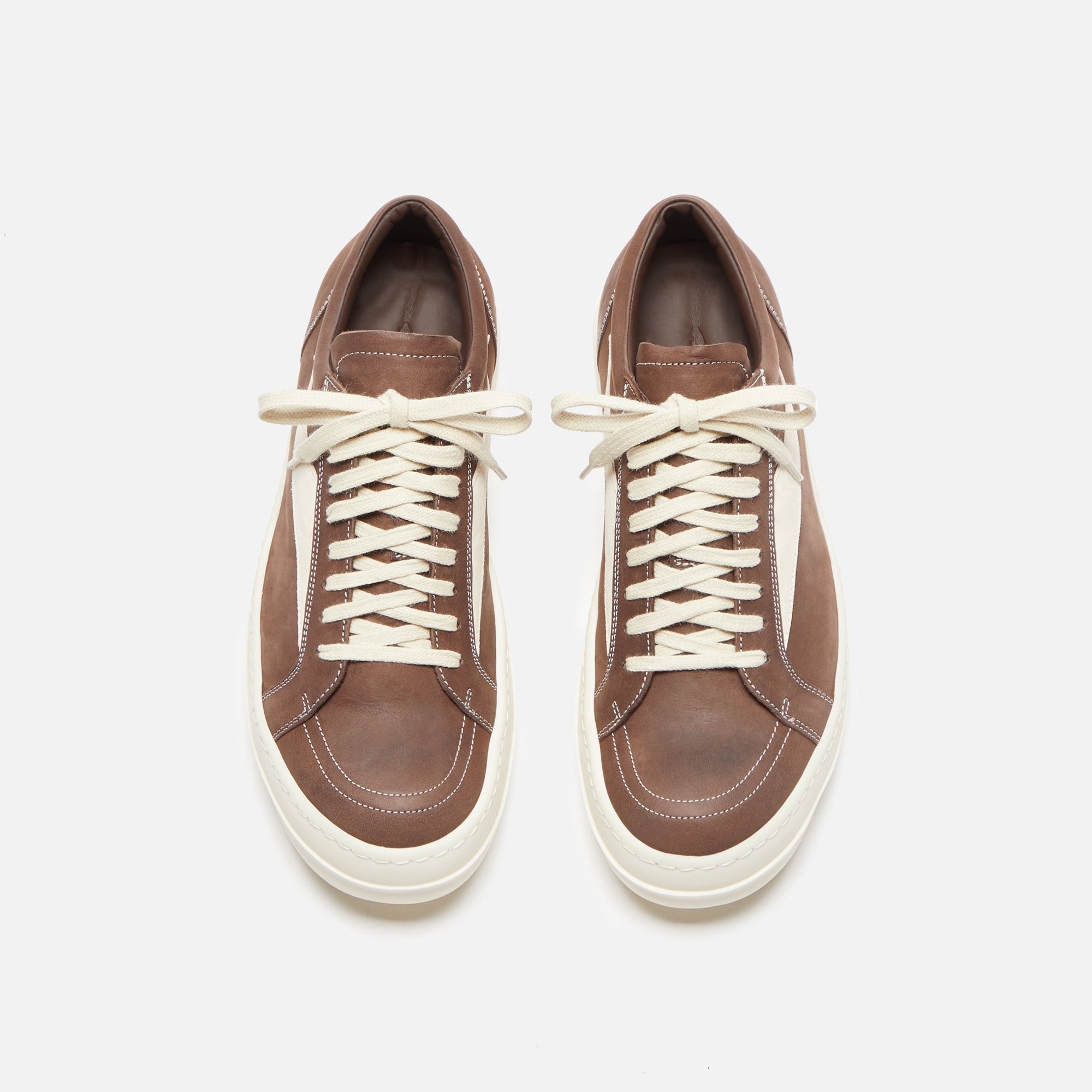 Rick Owens Vintage Sneakers - Brown / Milk / Milk