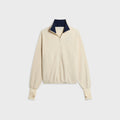Entire Studios Shell Fleece Sweater - Cream