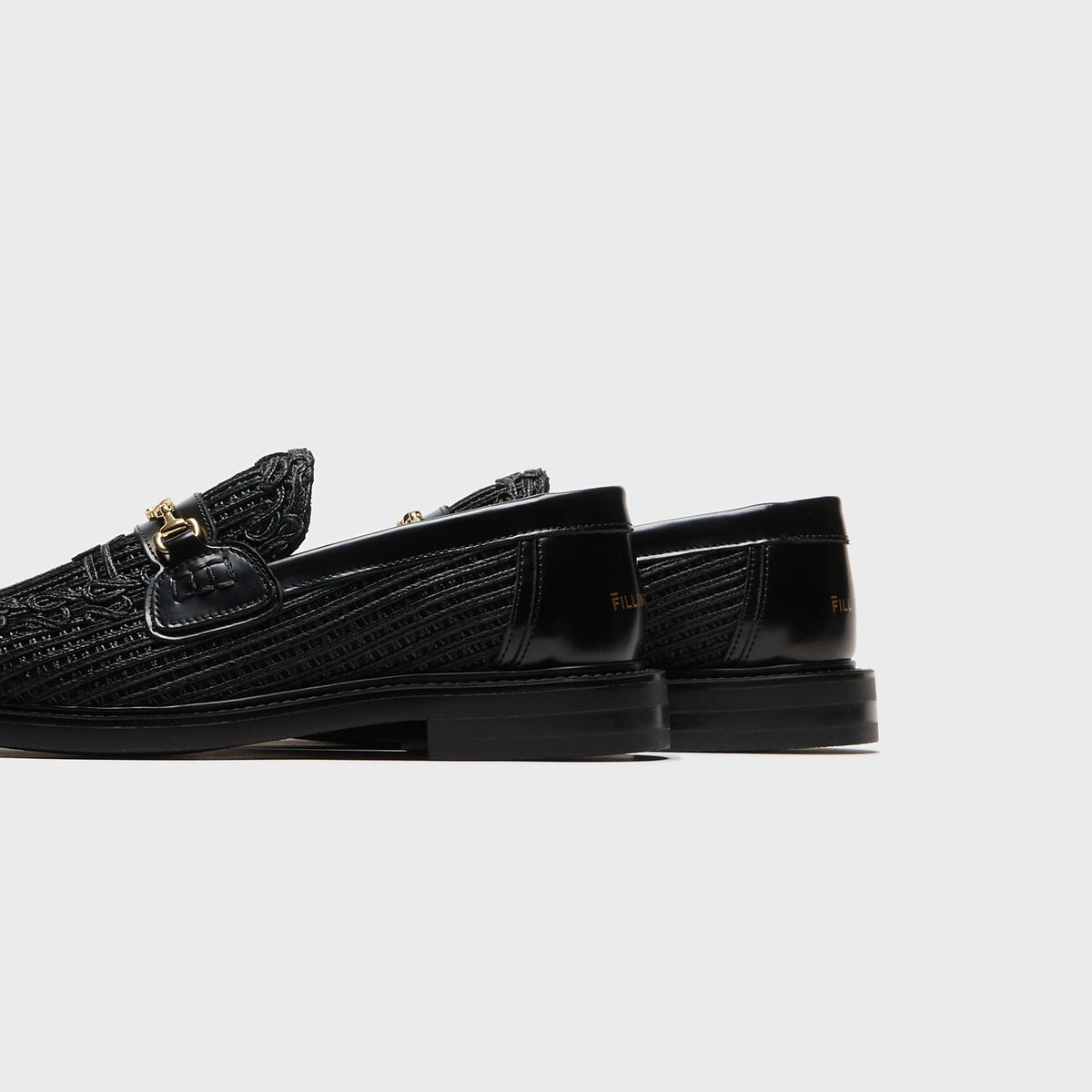 Filling Pieces Loafer Panier - Black