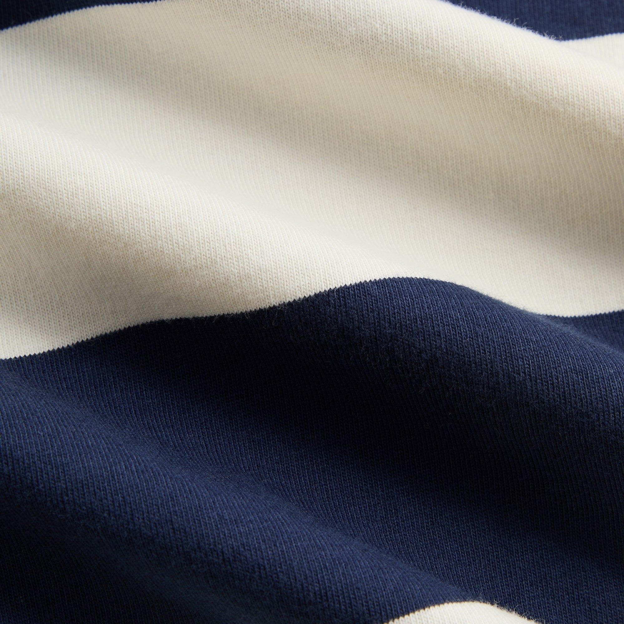 Kith Stripe Alex II Boxy Tee - Sandrift
