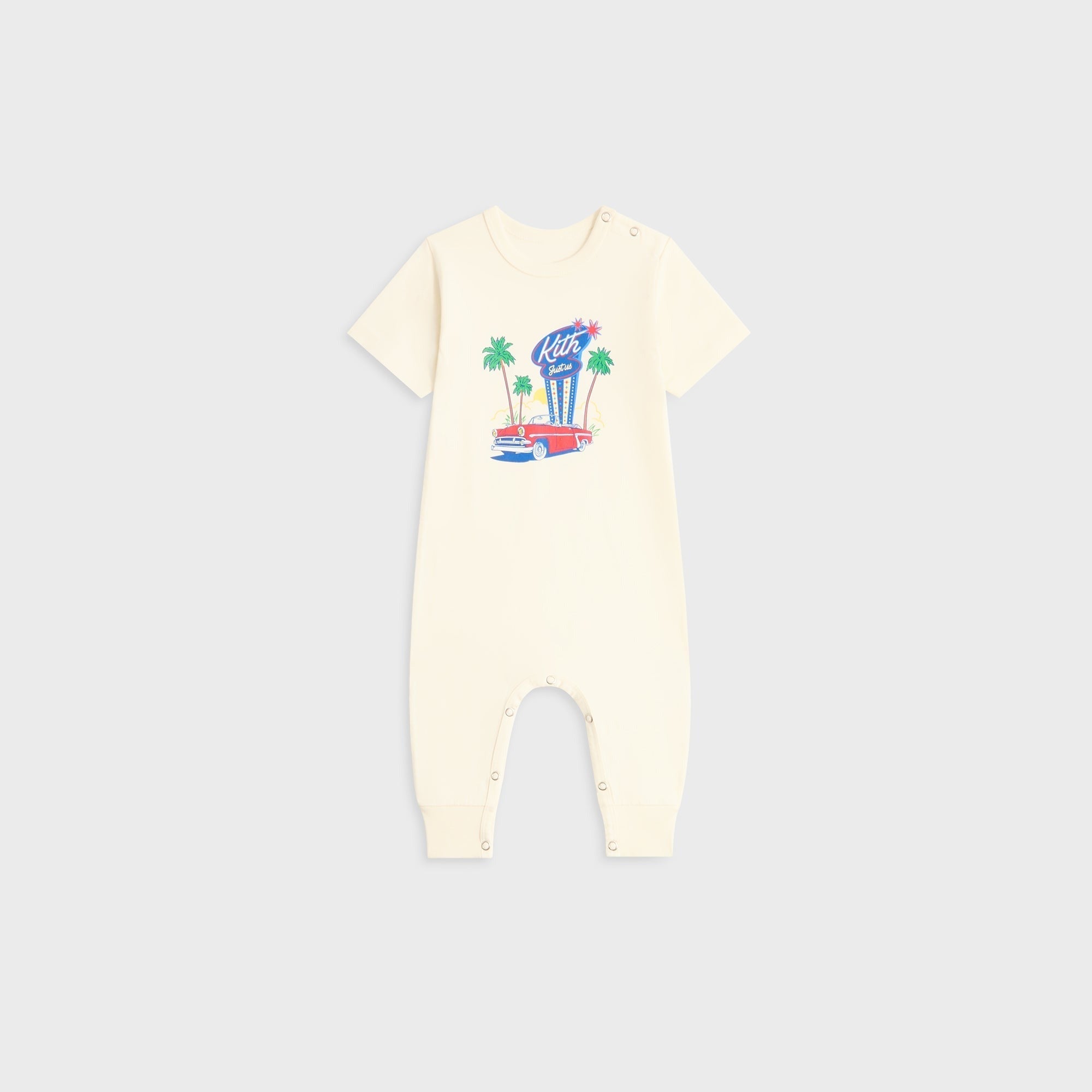 Kith Baby Drive-In Tee Coverall - Silk