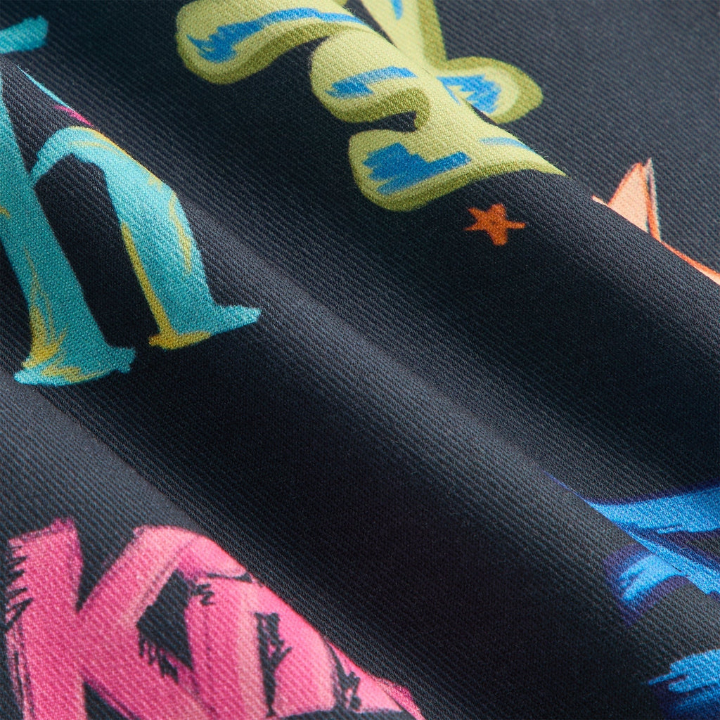 Kith Kids Thompson Camp Tossed Monogram Short - Nocturnal