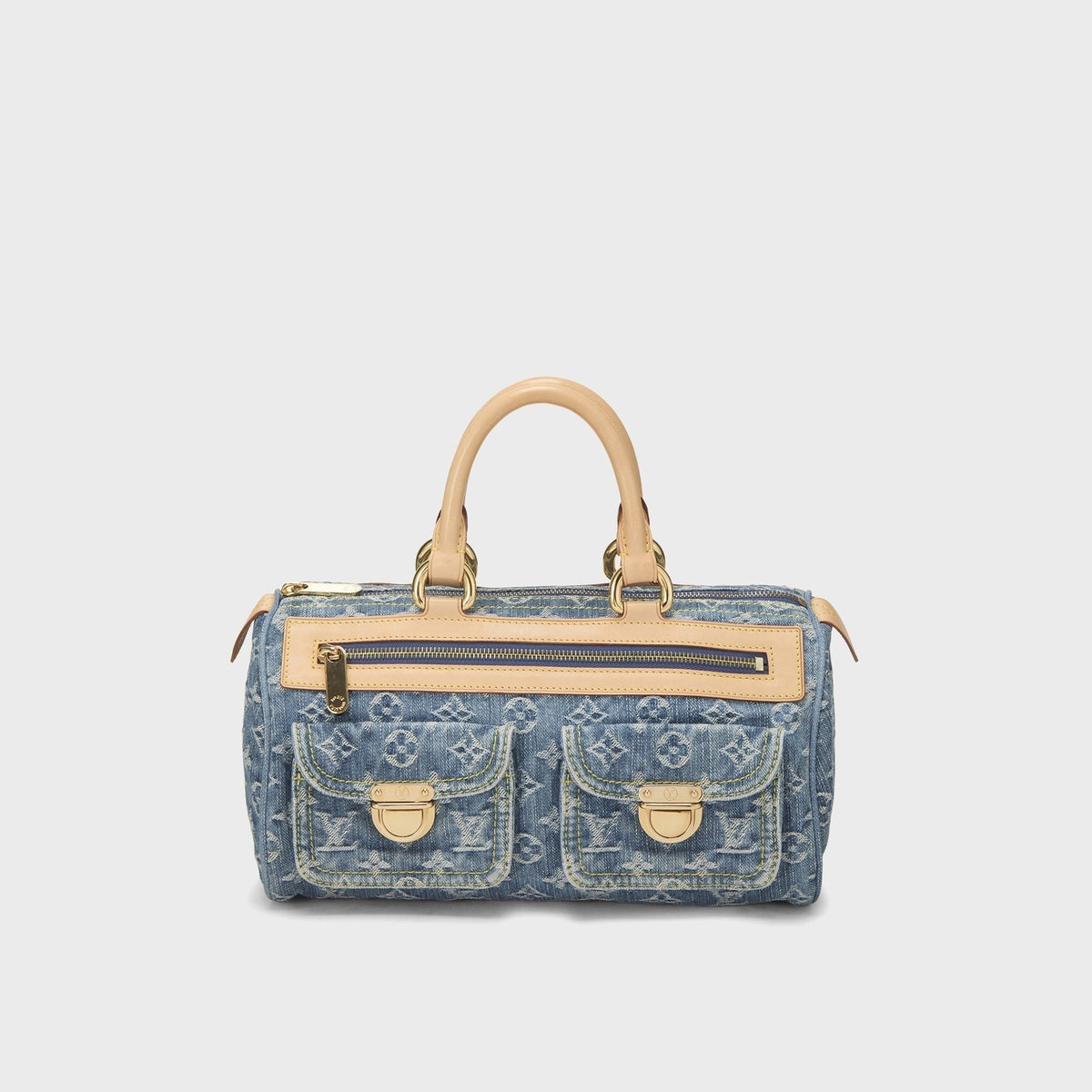 WGACA Louis Vuitton Denim Neo Speedy - Blue