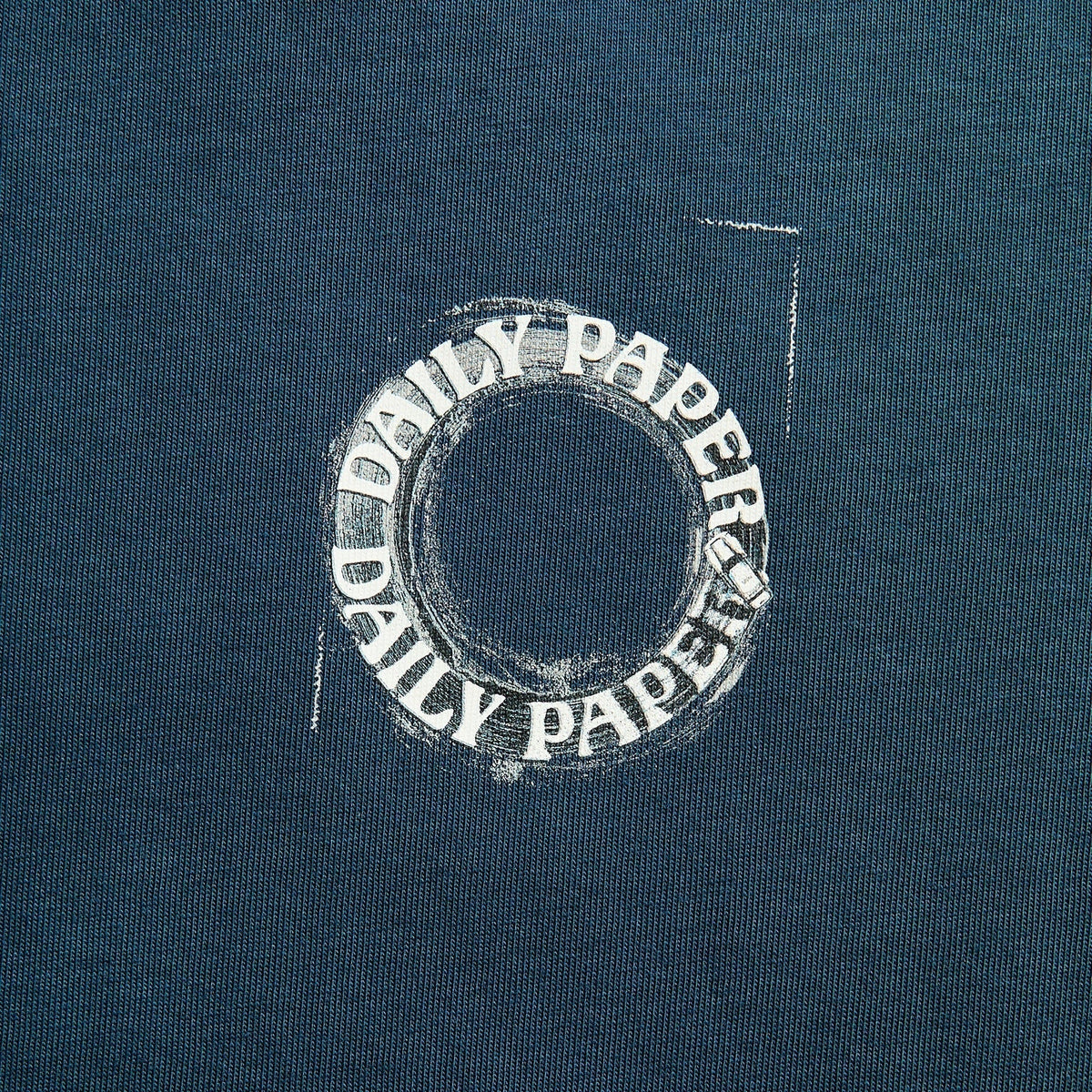 Daily Paper Orbit Drift Short Sleeve Tee - Blue Wing Teal
