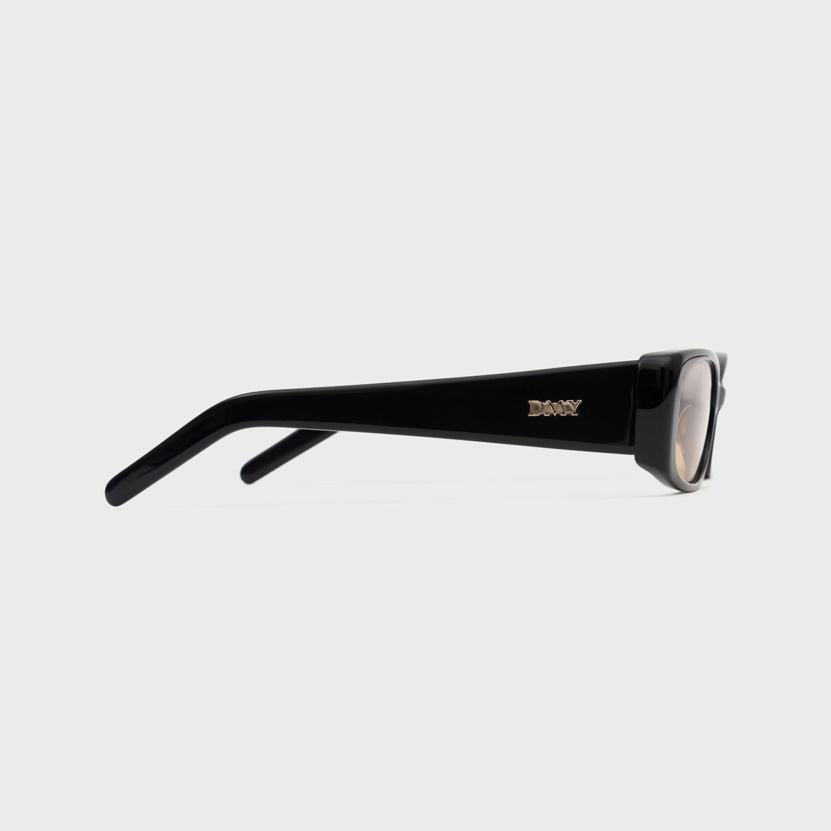 DMY Studios Billy Frames - Black / Yellow Lens