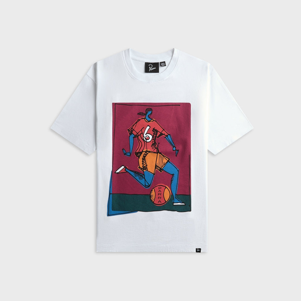 by Parra Kicked Around Tee - White