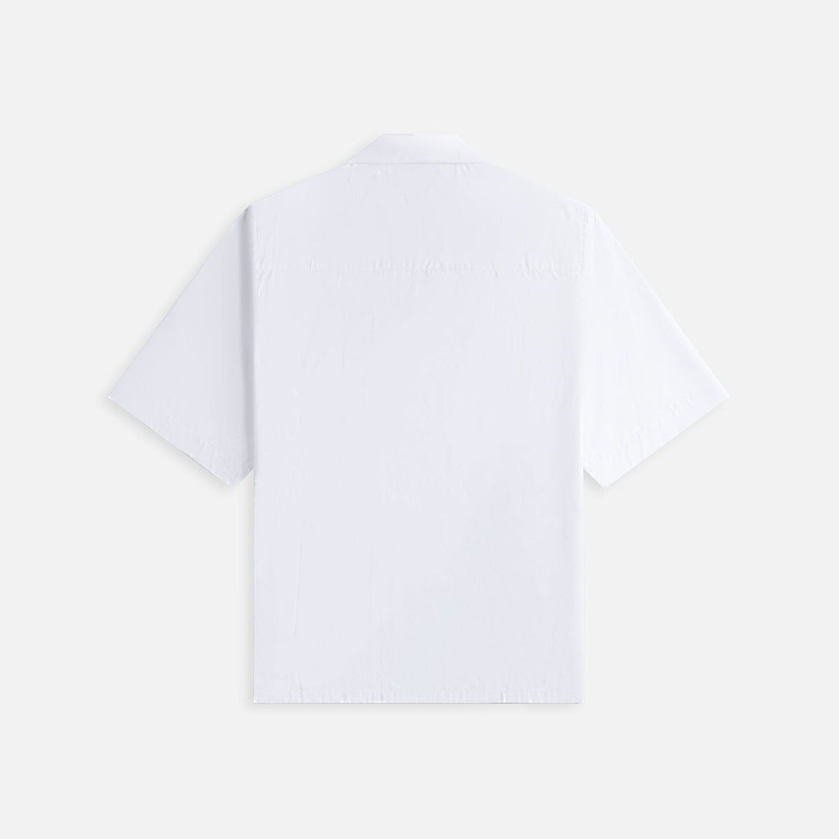 Marni Logo Organic Poplin Shirt with Peeping Marni Logo - Lily White