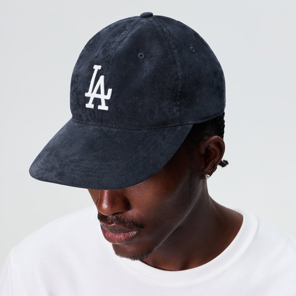Kith & '47 for the Los Angeles Dodgers Lightweight Suede Velour Long Bill Cap - Nocturnal