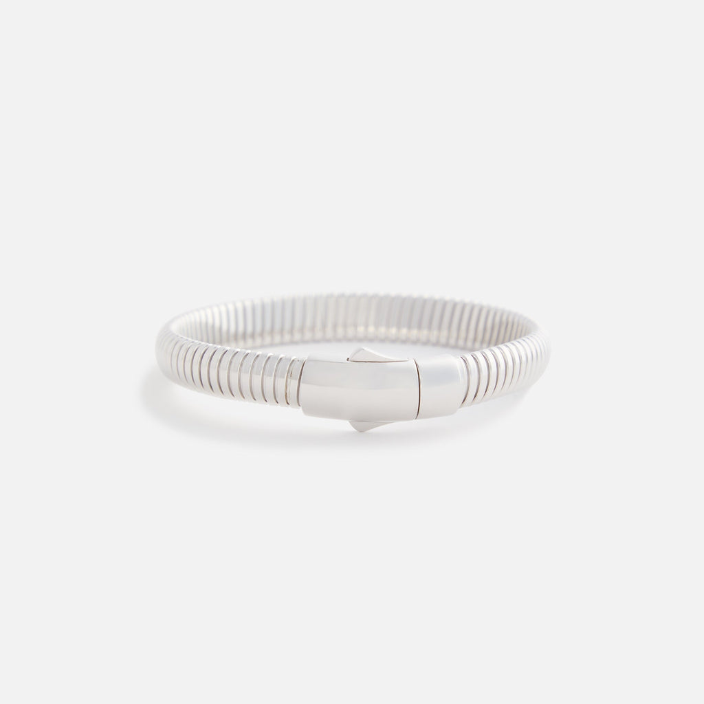 Tom Wood Tubogas Bracelet Silver 8.3 - Silver