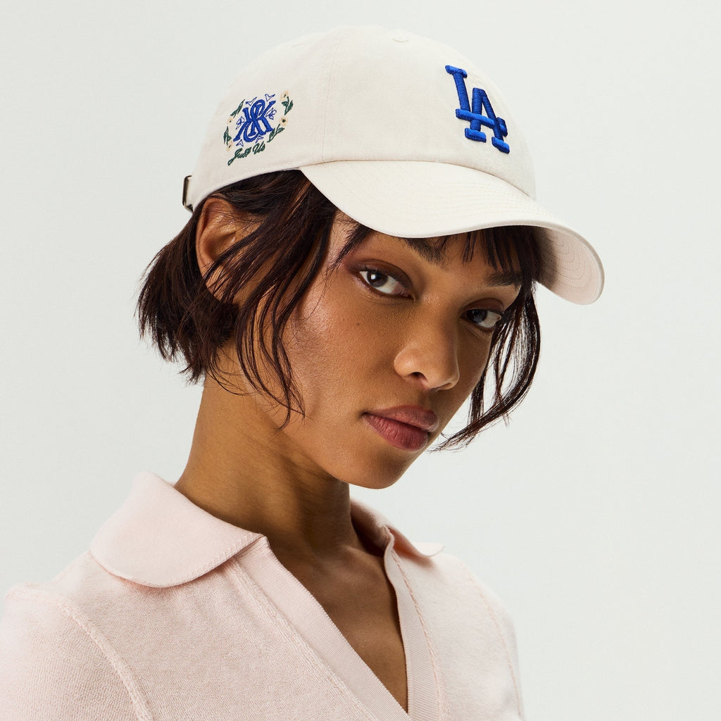 Kith Women & '47 for the Los Angeles Dodgers Clean Up Classic Cap - Sandrift