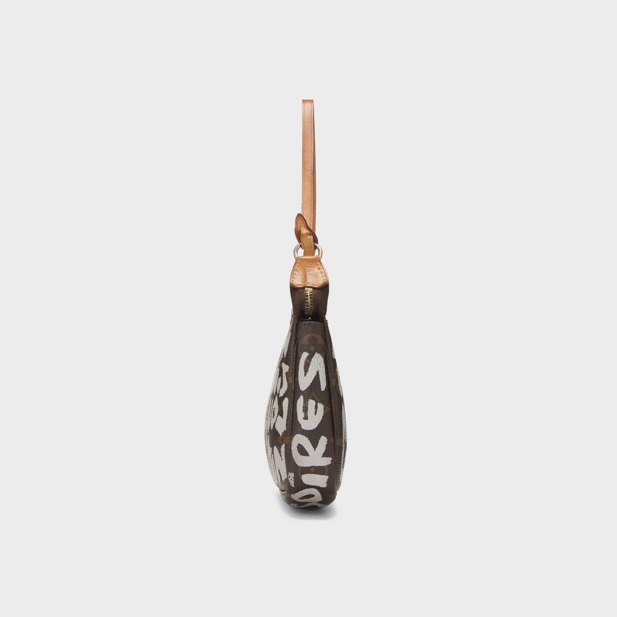WGACA Louis Vuitton x Stephen Sprouse Orange Monogram Graffiti Pochette Accessoires - Brown