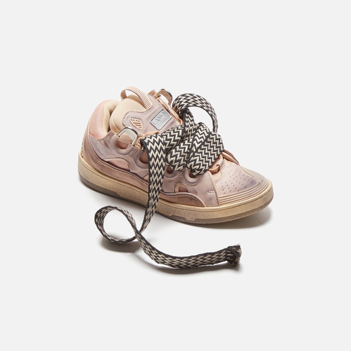 Lanvin Curb Sneakers - Distress Pink