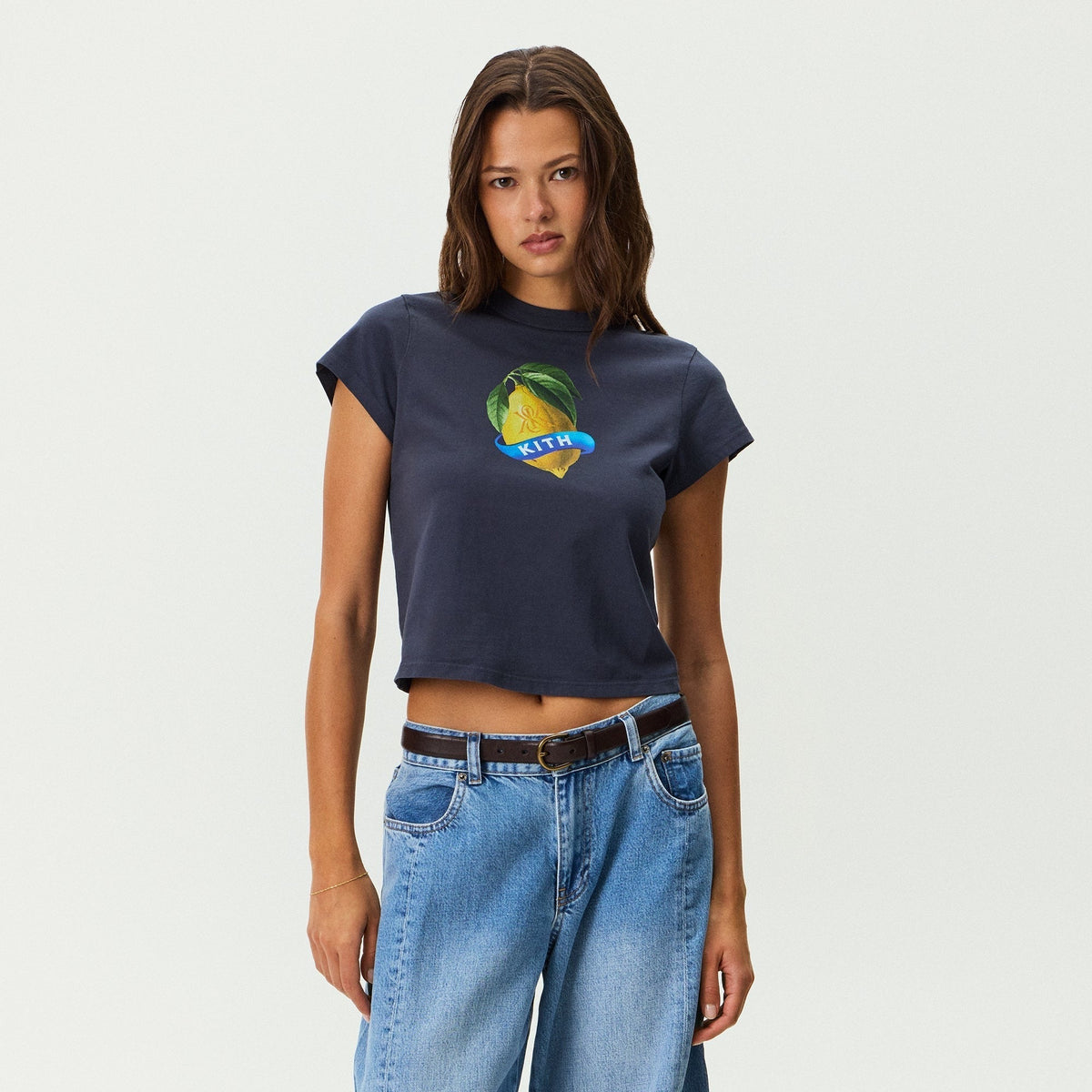 Kith Women Mulberry Vintage Lemon Tee - Nocturnal