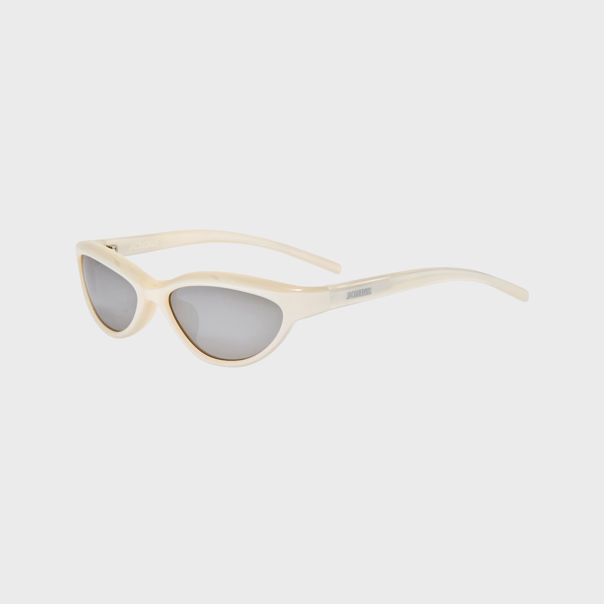 Jacquemus Curvo Frames - Metallic Pearl / Silver