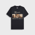 Rhude Usvi Regatta Tour Tee - Vintage Black / White / Red