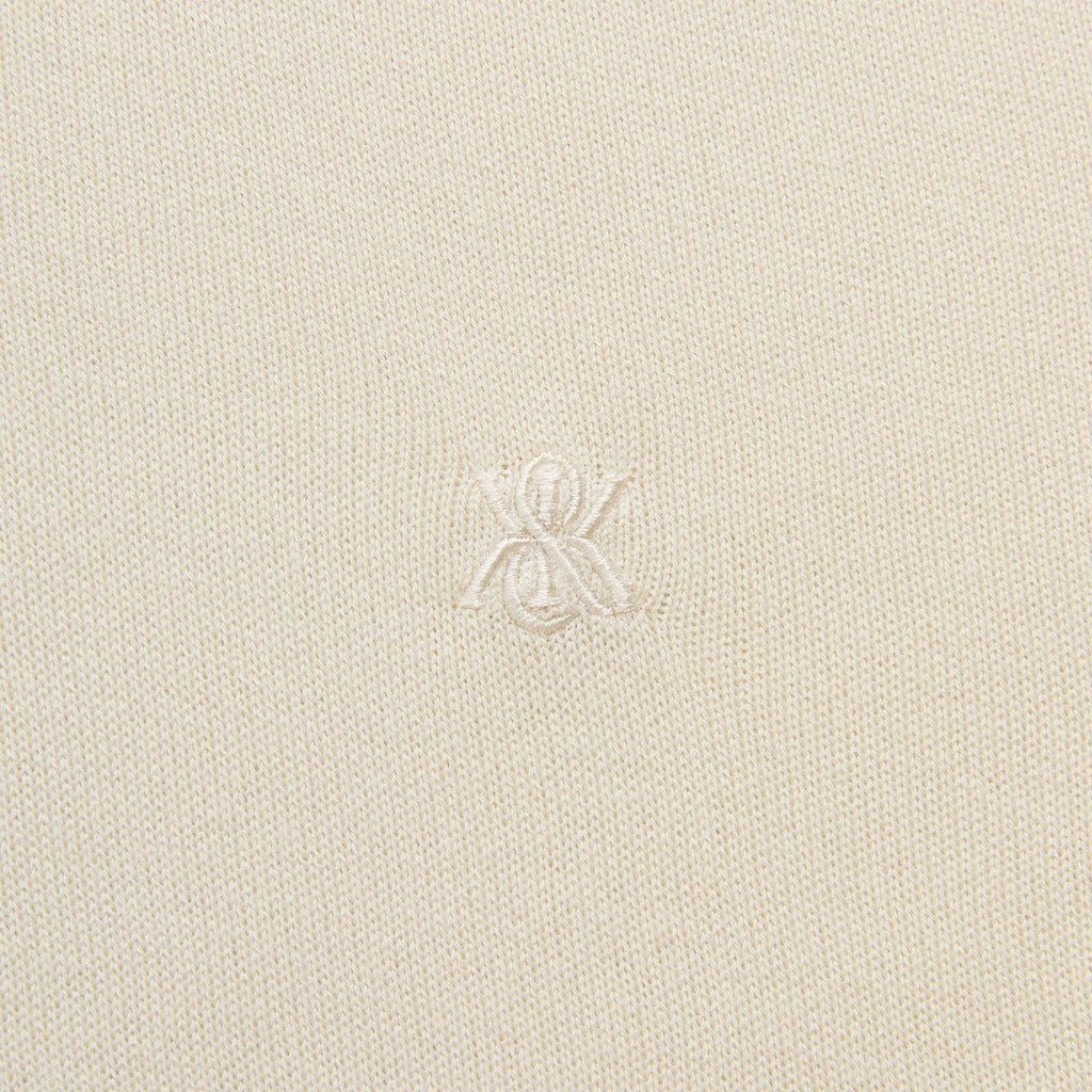 Kith Super Fine Viscose Knit Baldwin Polo - Sandrift