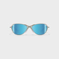 NRGY Loop Frames - Chrome / Blue Water Lenses