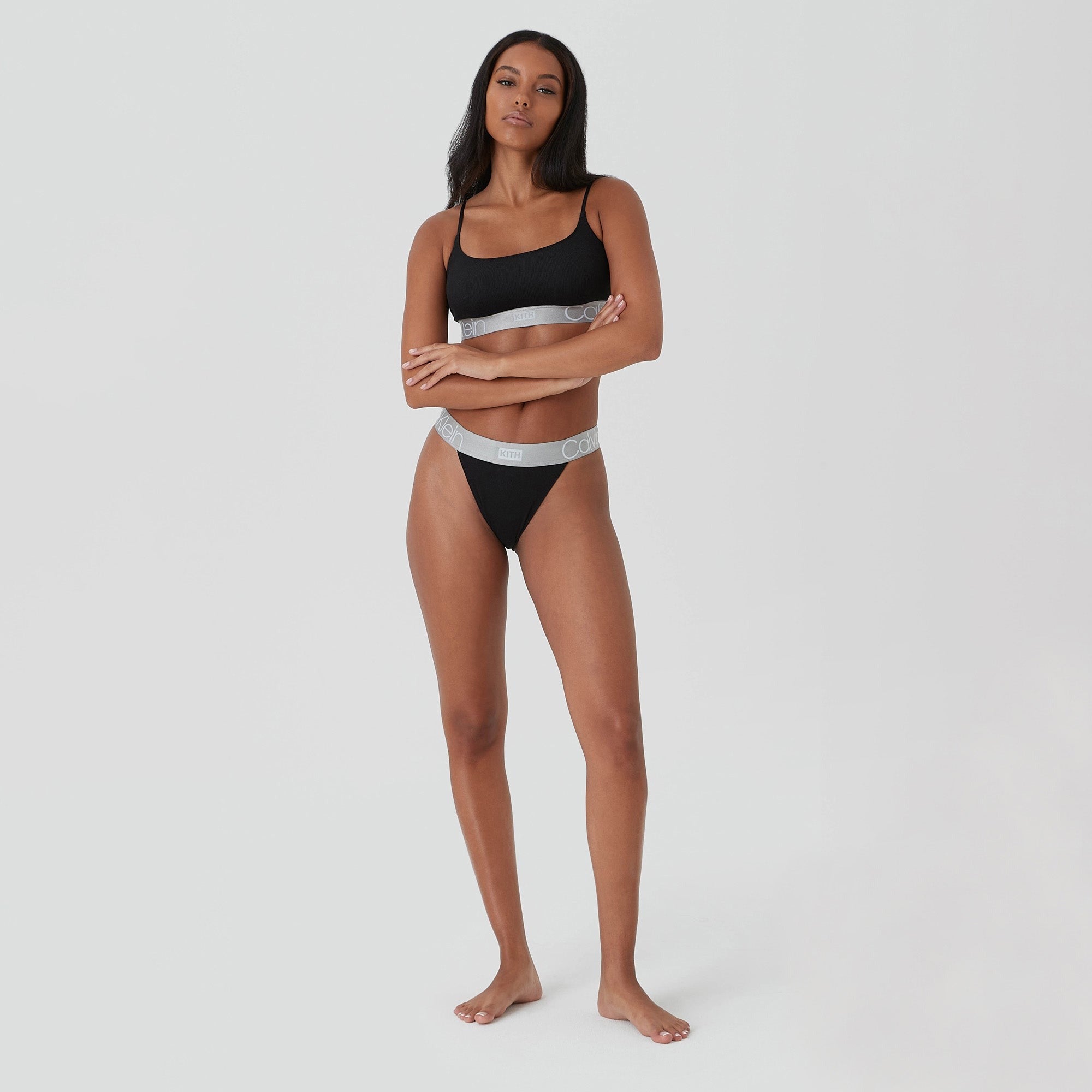 Kith Women for Calvin Klein Seasonal Bralette - Black