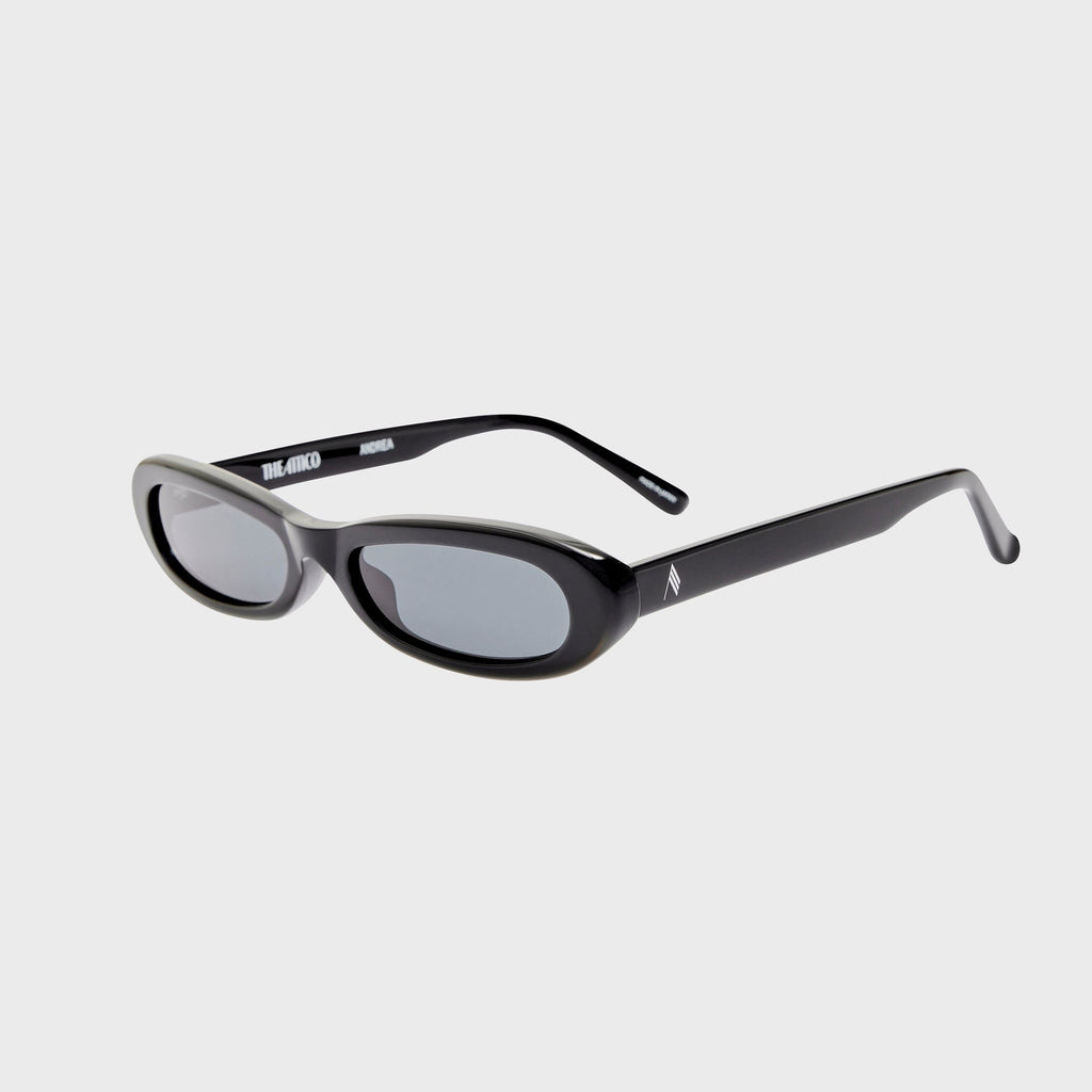 The Attico Andrea Sunglasses - Black / Silver / Grey