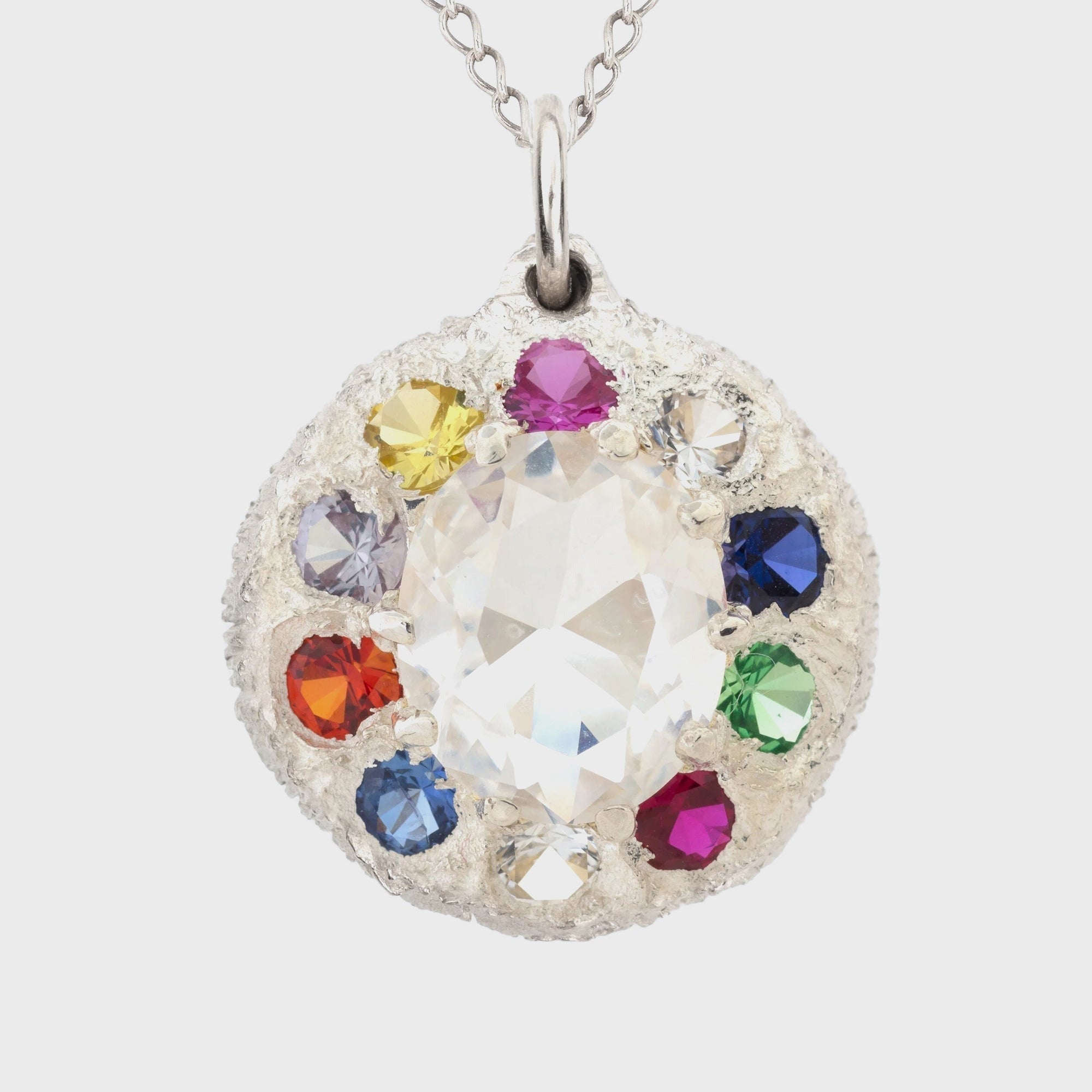 Bleue Burnham Pendant - Clear / Multi