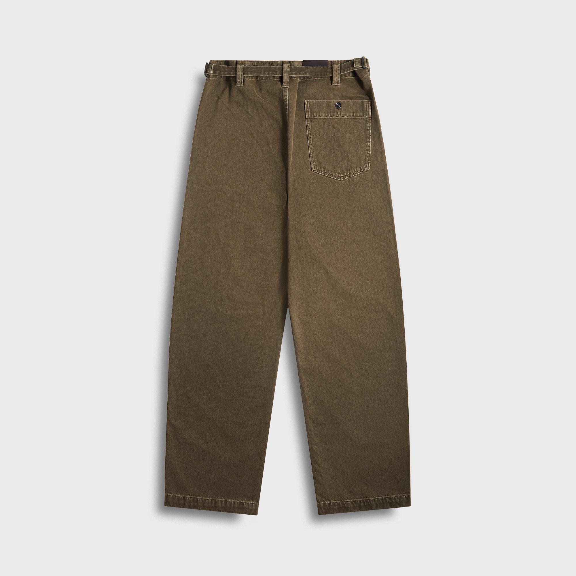 Lemaire Maxi Workwear Pants - Moss Green