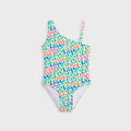 Kith Kids 3D Monogram Gemma One Piece Suit - Peridot