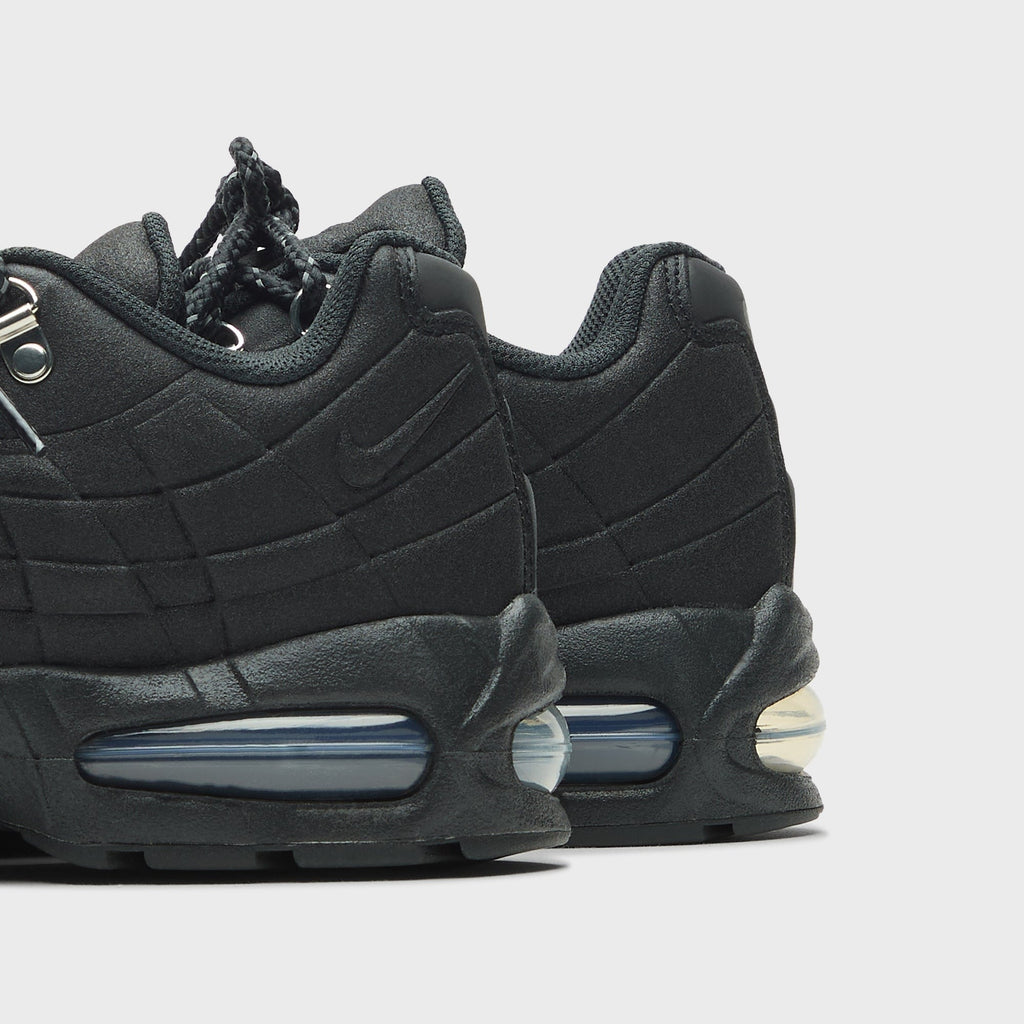 Nike Air Max 95 - Black / Black / Off Noir / Metallic Silver