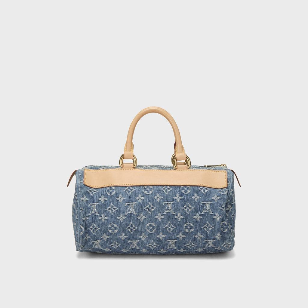 WGACA Louis Vuitton Denim Neo Speedy - Blue