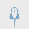 Frankies Bikinis Taite Ribbed Top - Capri Sky
