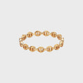 Hoorsenbuhs Micro Dame I Tri-Link Ring - Yellow Gold