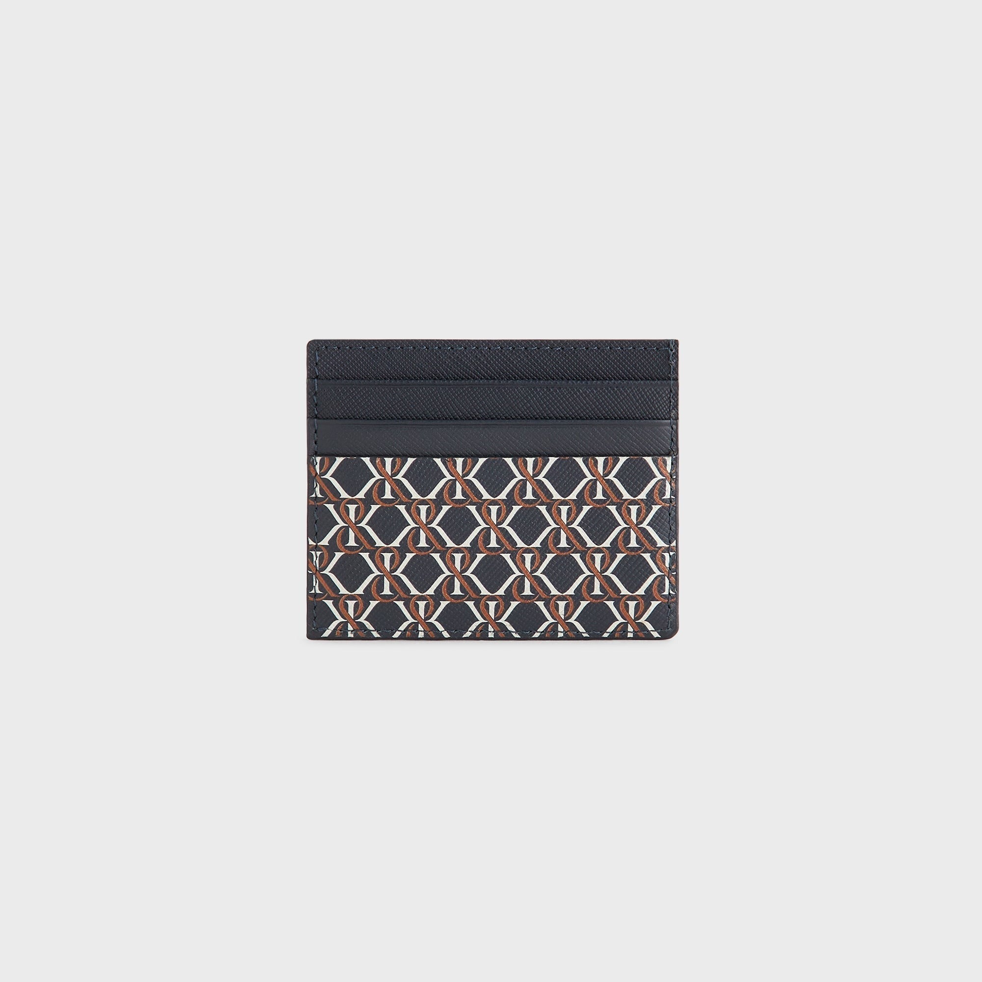 Kith Printed Monogram Card Holder - Nocturnal