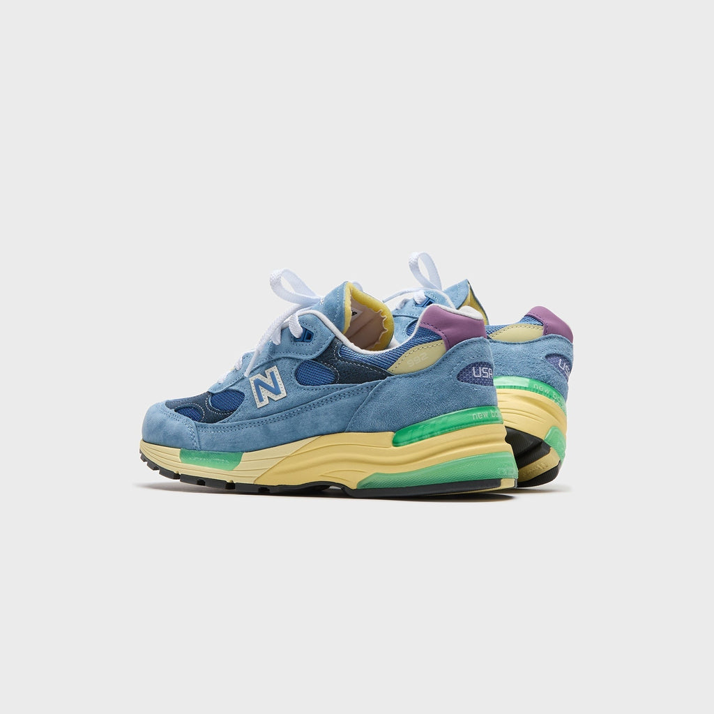 New Balance Made In USA 992 - Sea Stone / Green Apple / Maize