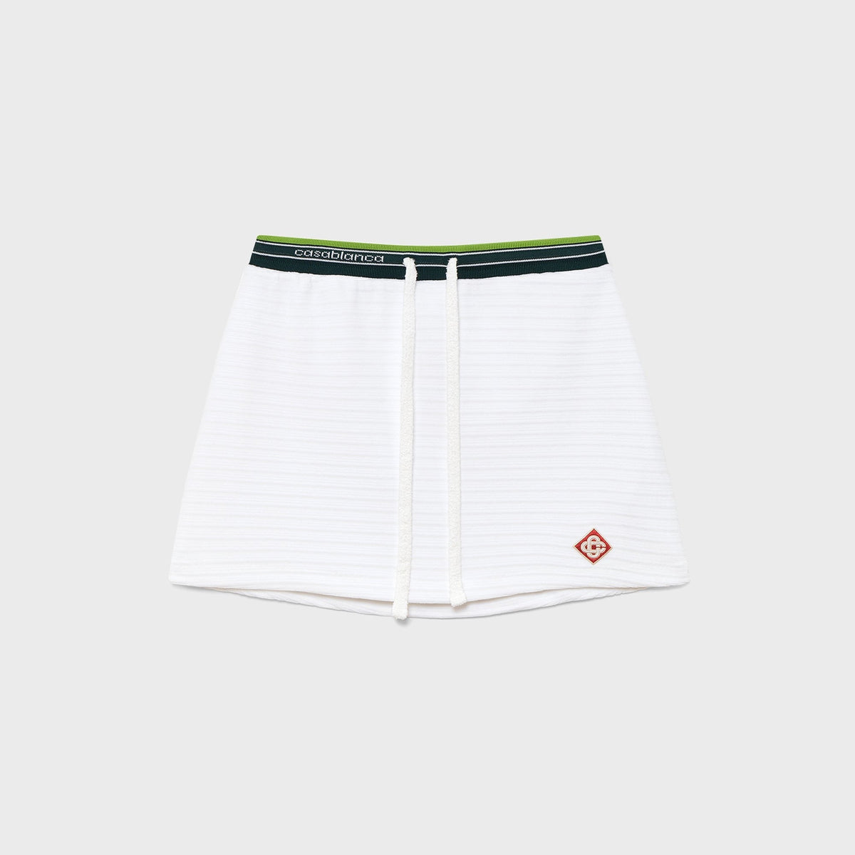 Casablanca Hippie Tennis Skirt - White