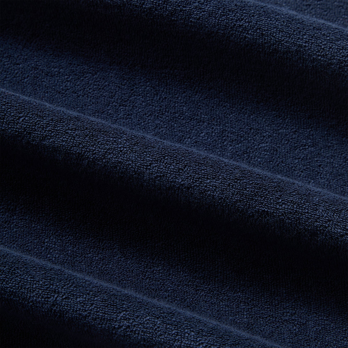 Kith Textured Towel Terry Heathrow Polo - Nocturnal