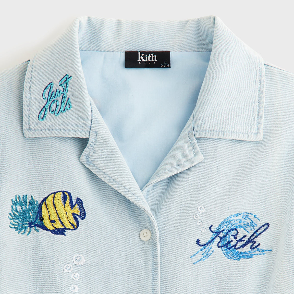 Kith Kids Novelty Lena Dress - Light Indigo