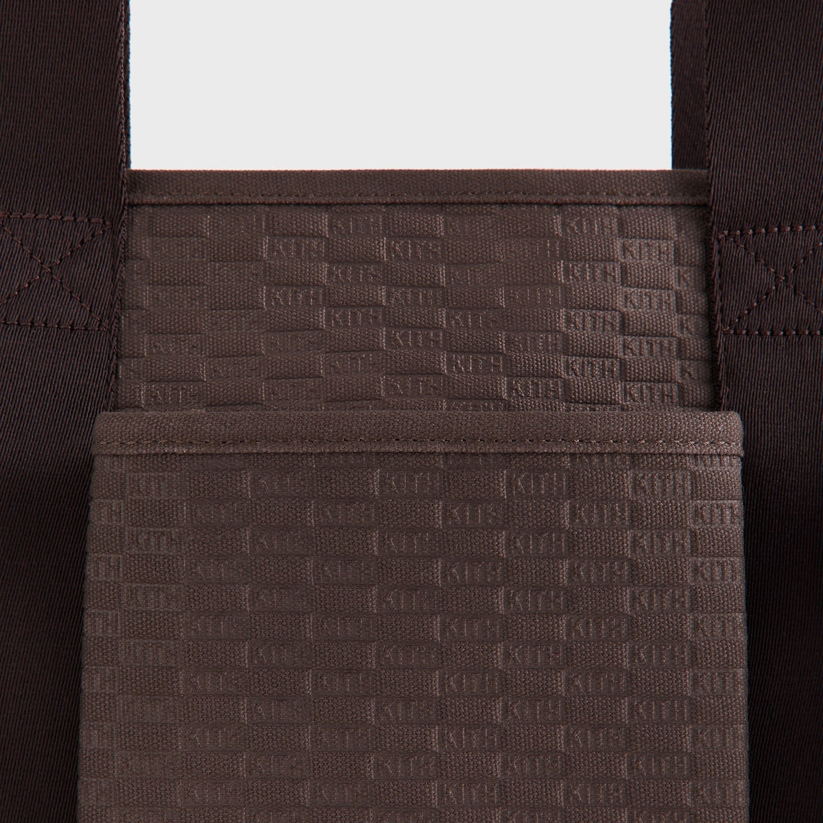 Kith Monogram Canvas Tote Bag - Kindling