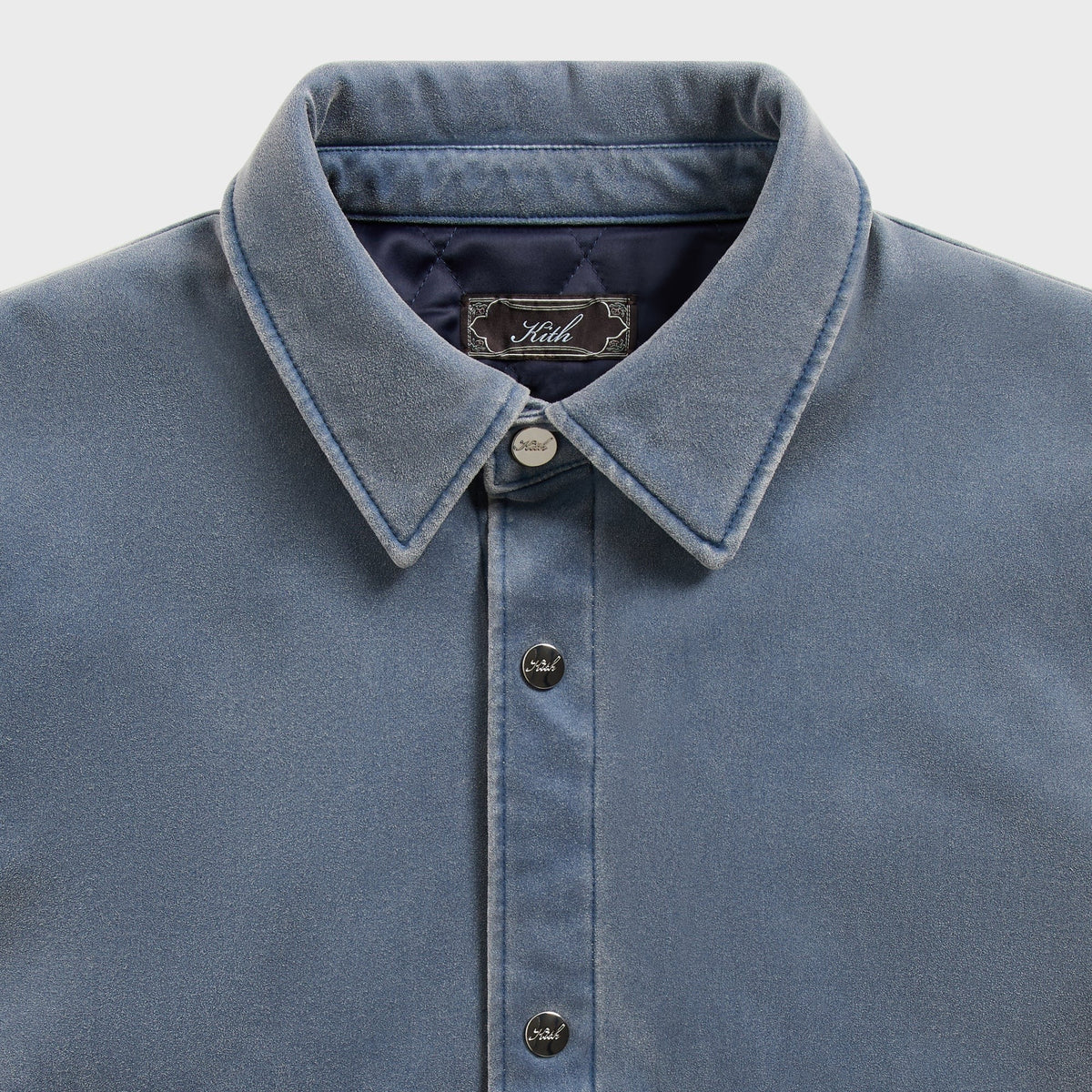 Kith Microsuede Bonded Brixton Shirt Jacket - Elevation