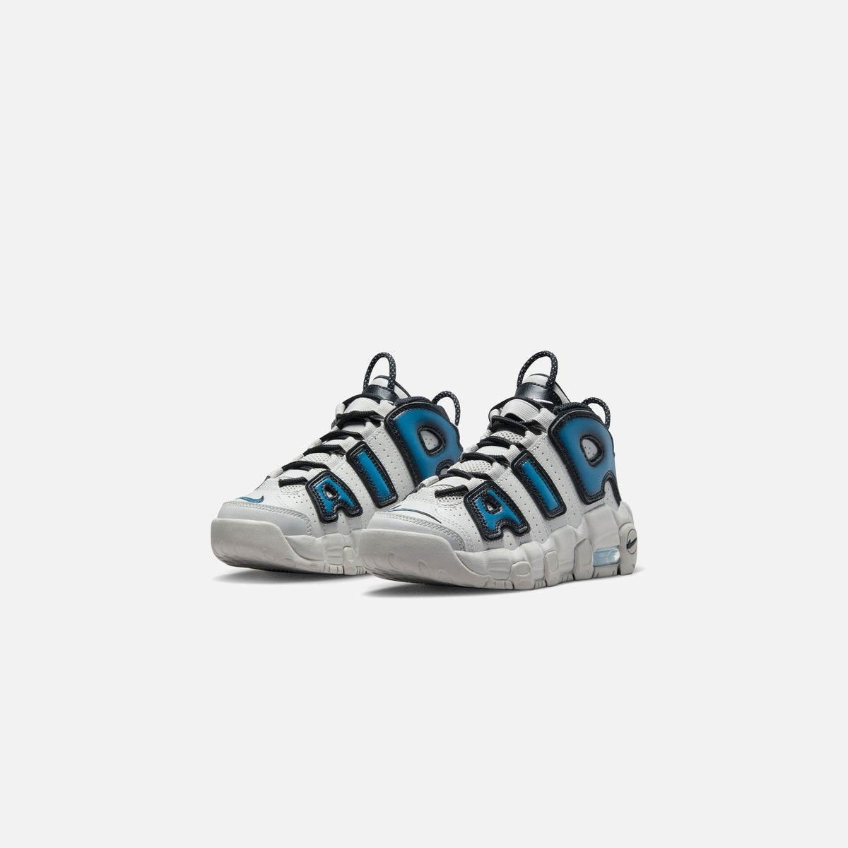 Nike PS Air More Uptempo - Light Iron Ore / Industrial Blue / Iron Grey / Black / White
