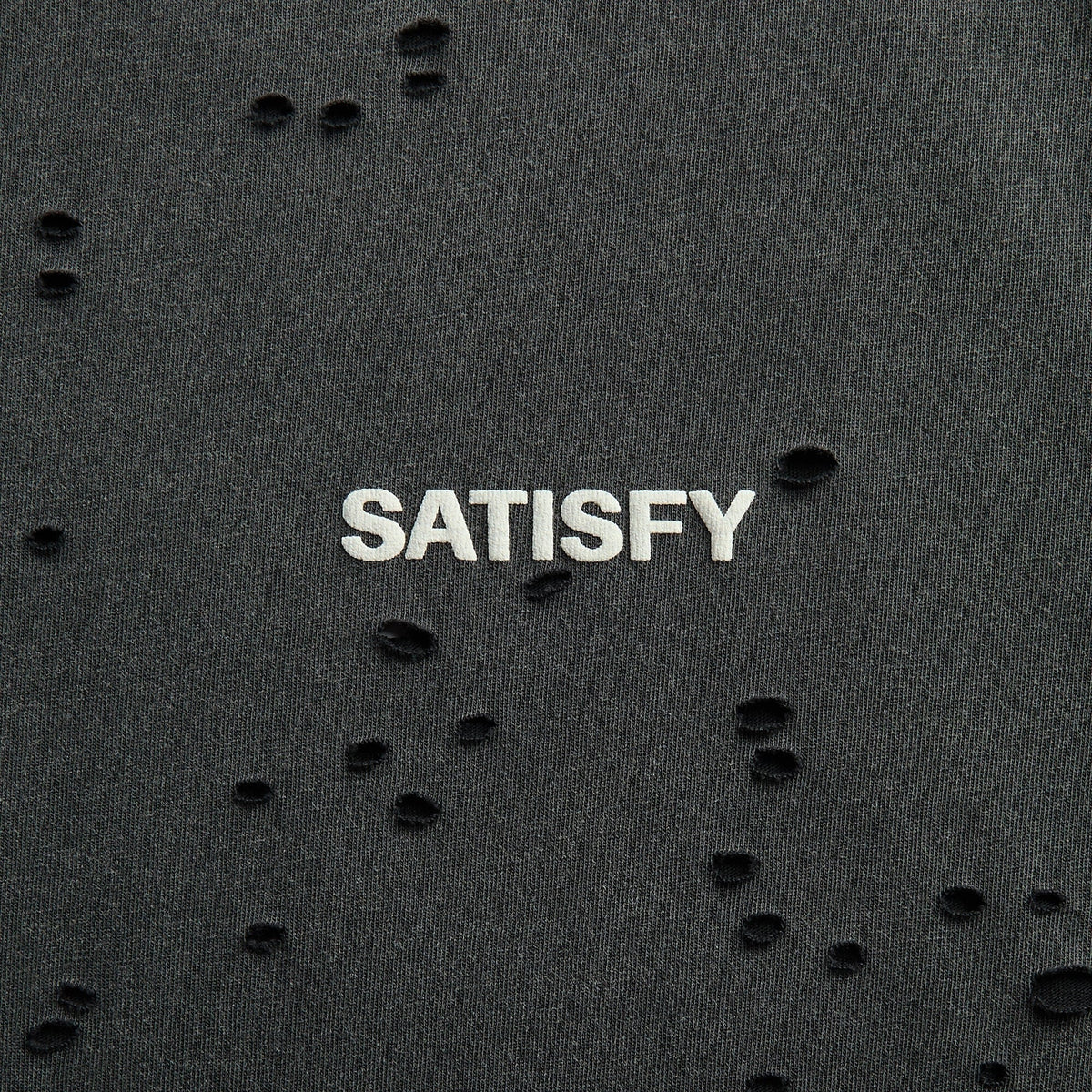 Satisfy MothTechTM Tee - Aged Black