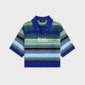 Kith Kids Striped Nelson Short Sleeve - Celeste