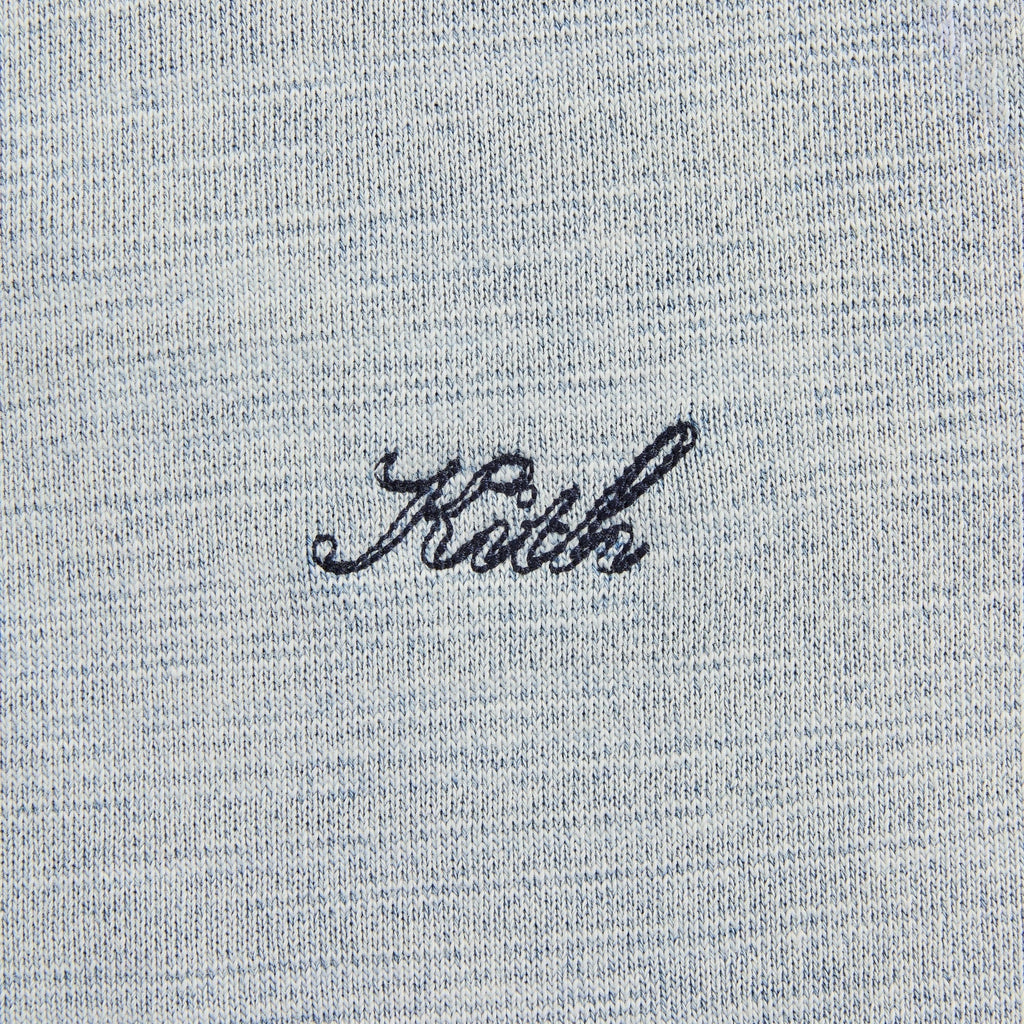 Kith Indigo Fleece Wilder Full Zip Hoodie - Pale Indigo