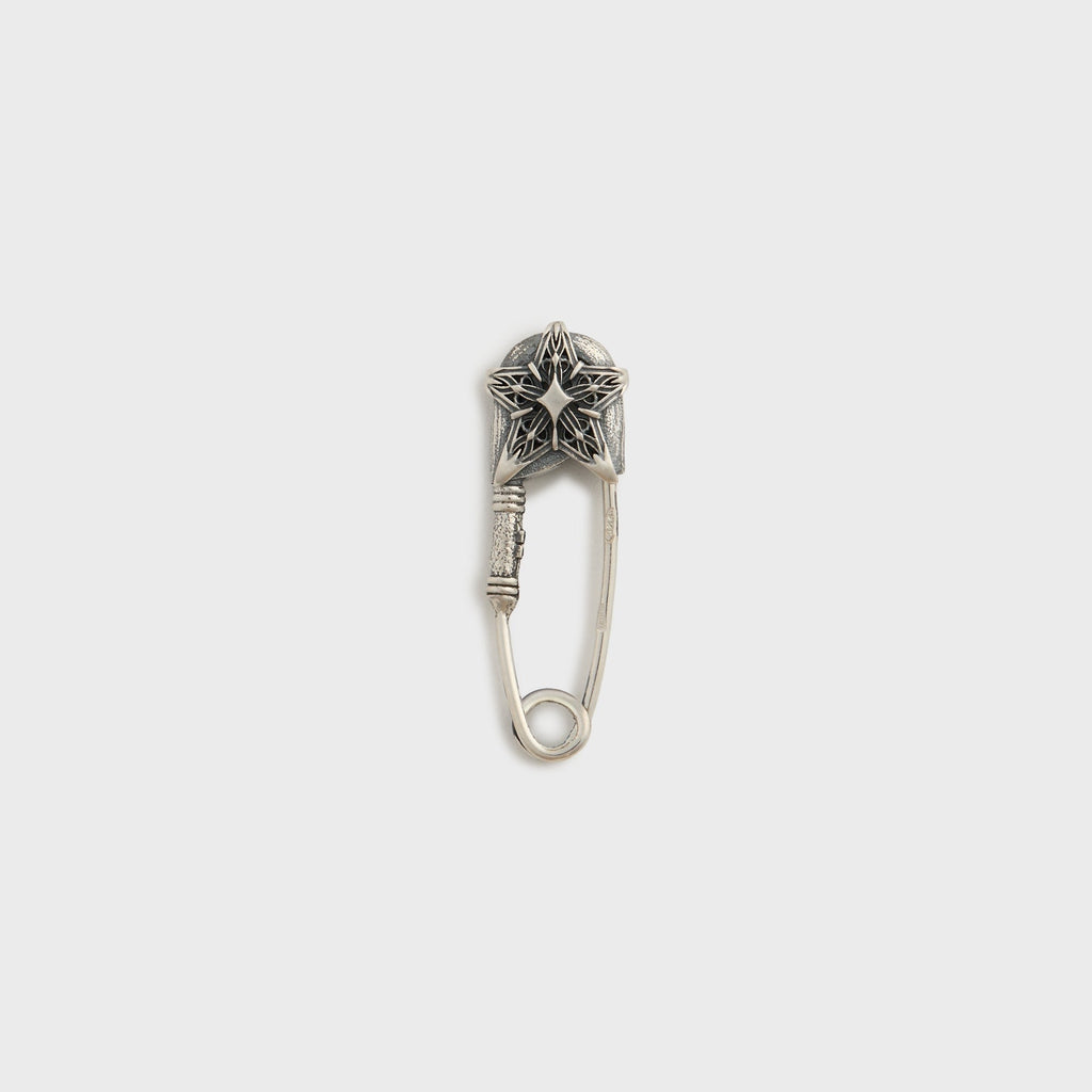 Emanuele Bicocchi Stella Notre Dame Pin Earring Small - Silver